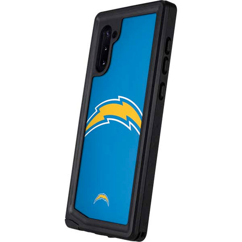 NFL Los Angeles Chargers Large Logo Galaxy Note 10 Waterproof Case