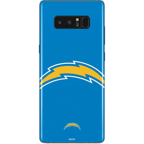 NFL Los Angeles Chargers Large Logo Galaxy Note 8 Skin