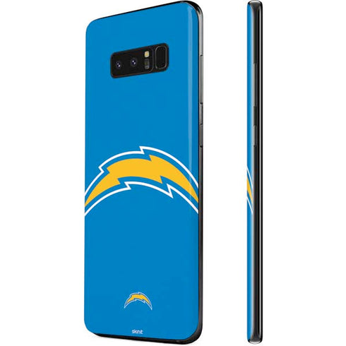 NFL Los Angeles Chargers Large Logo Galaxy Note 8 Skin
