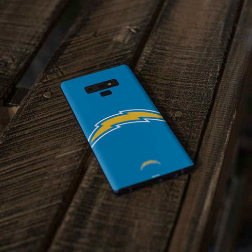 NFL Los Angeles Chargers Large Logo Galaxy Note 9 Skin