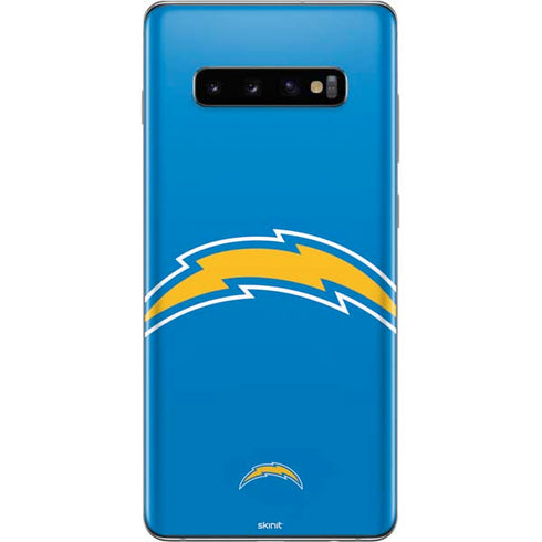 NFL Los Angeles Chargers Large Logo Galaxy S10 Plus Skin
