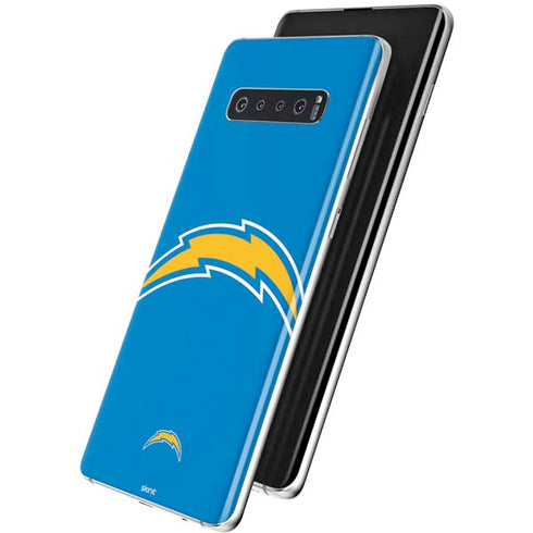 NFL Los Angeles Chargers Large Logo Galaxy S10 Skin