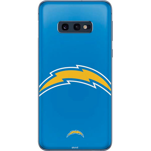 NFL Los Angeles Chargers Large Logo Galaxy S10e Skin