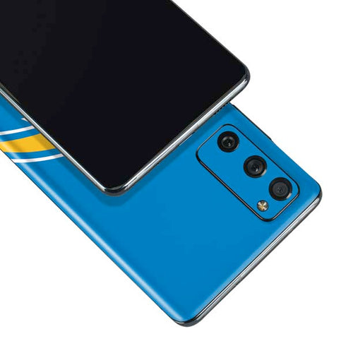 NFL Los Angeles Chargers Large Logo Galaxy S20 Fan Edition Skin