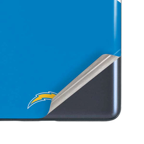 NFL Los Angeles Chargers Large Logo Galaxy S20 Fan Edition Skin