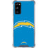 NFL Los Angeles Chargers Large Logo Galaxy S20 FE Clear Case
