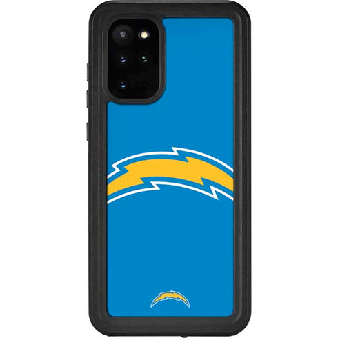 NFL Los Angeles Chargers Large Logo Galaxy S20 Plus Waterproof Case