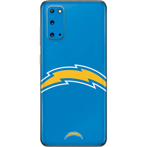NFL Los Angeles Chargers Large Logo Galaxy S20 Skin