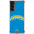 NFL Los Angeles Chargers Large Logo Galaxy S21 5G Clear Case