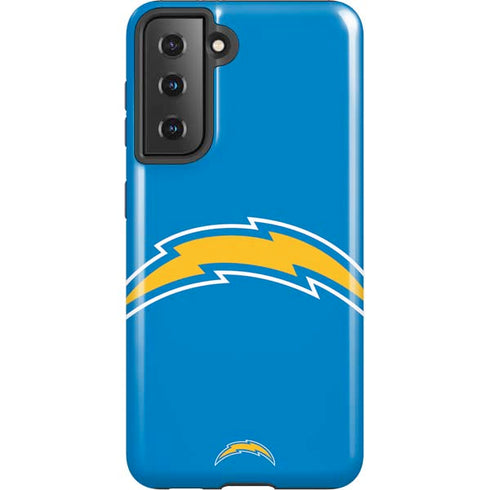 NFL Los Angeles Chargers Large Logo Galaxy S21 5G Pro Case