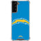 NFL Los Angeles Chargers Large Logo Galaxy S21 FE Clear Case