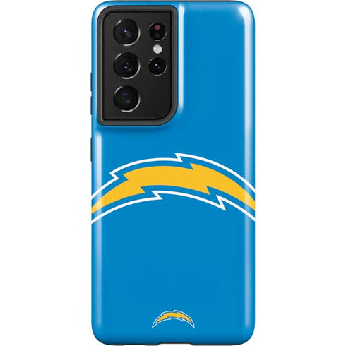 NFL Los Angeles Chargers Large Logo Galaxy S21 Ultra 5G Pro Case