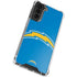 NFL Los Angeles Chargers Large Logo Galaxy S22 Clear Case