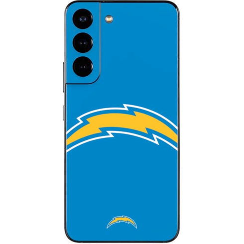 NFL Los Angeles Chargers Large Logo Galaxy S22 Skin