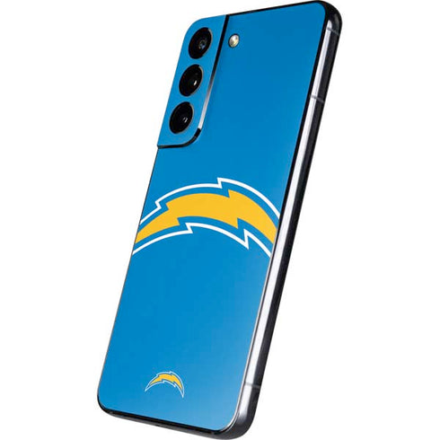 NFL Los Angeles Chargers Large Logo Galaxy S22 Skin