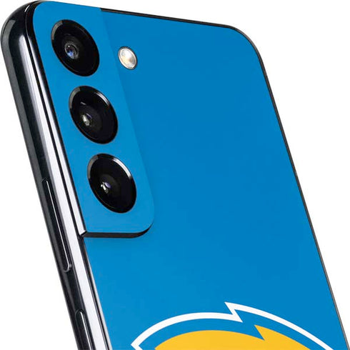 NFL Los Angeles Chargers Large Logo Galaxy S22 Skin