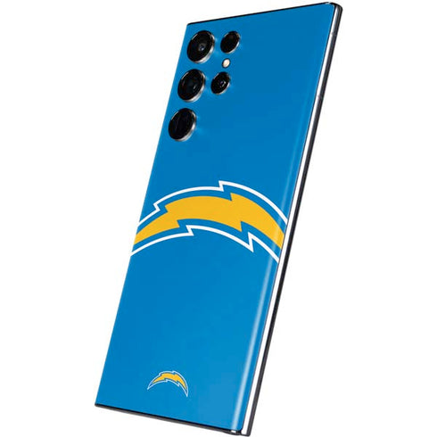 NFL Los Angeles Chargers Large Logo Galaxy S22 Ultra Skin
