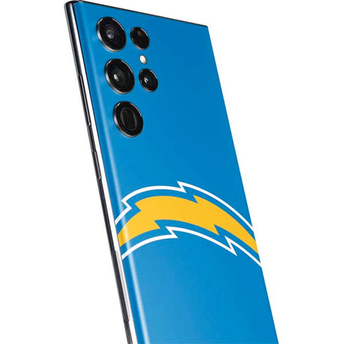 NFL Los Angeles Chargers Large Logo Galaxy S22 Ultra Skin