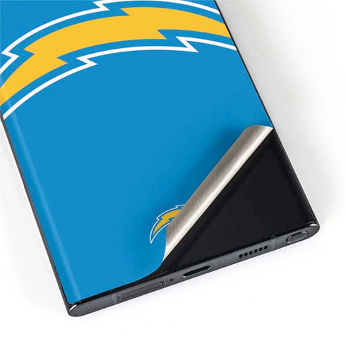 NFL Los Angeles Chargers Large Logo Galaxy S22 Ultra Skin