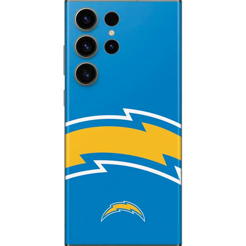 NFL Los Angeles Chargers Large Logo Galaxy S23 Ultra Skin
