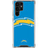 NFL Los Angeles Chargers Large Logo Galaxy S24 Ultra Clear Case