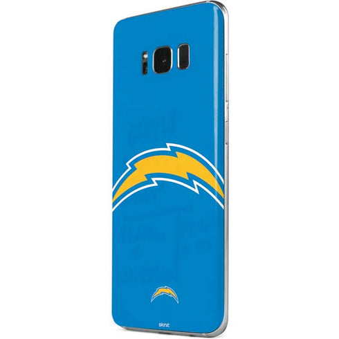 NFL Los Angeles Chargers Large Logo Galaxy S8 Skin