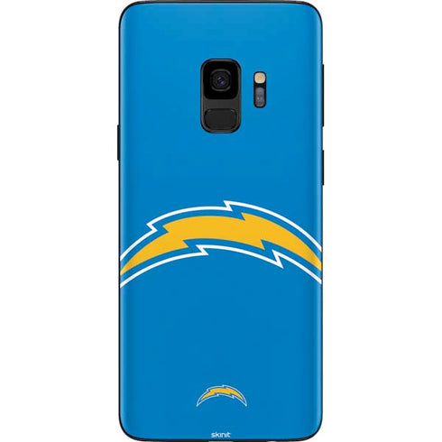 NFL Los Angeles Chargers Large Logo Galaxy S9 Skin