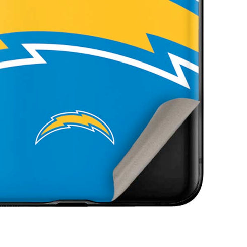 NFL Los Angeles Chargers Large Logo Galaxy Z Flip Skin