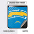 NFL Los Angeles Chargers Large Logo Galaxy Z Flip Skin