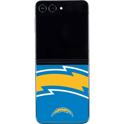 NFL Los Angeles Chargers Large Logo Galaxy Z Flip5 5G Skin