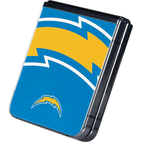 NFL Los Angeles Chargers Large Logo Galaxy Z Flip5 5G Skin
