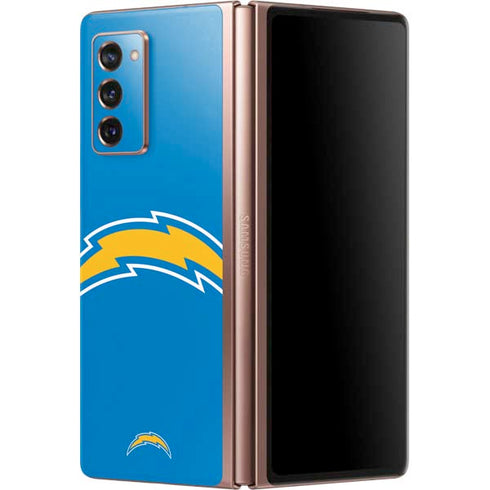 NFL Los Angeles Chargers Large Logo Galaxy Z Fold2 5G Skin