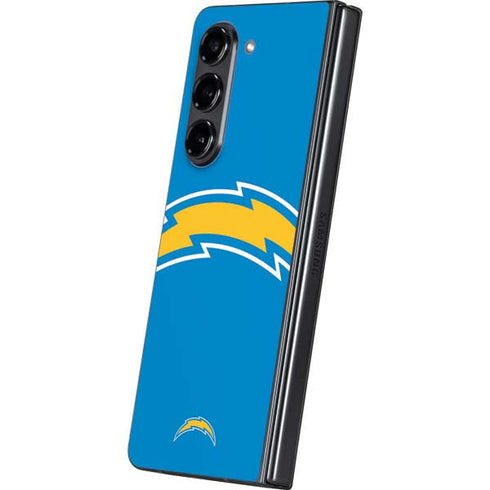 NFL Los Angeles Chargers Large Logo Galaxy Z Fold5 5G Skin