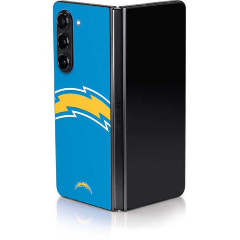NFL Los Angeles Chargers Large Logo Galaxy Z Fold5 5G Skin