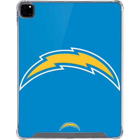 NFL Los Angeles Chargers Large Logo iPad Pro 12.9in (2020) Clear Case