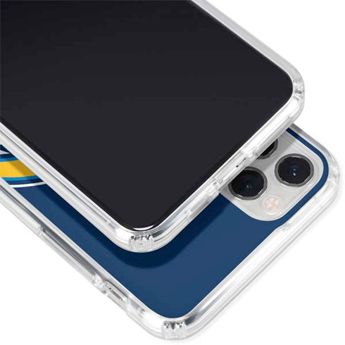 NFL Los Angeles Chargers Large Logo iPhone 11 Pro Clear Case