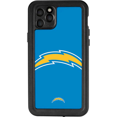 NFL Los Angeles Chargers Large Logo iPhone 11 Pro Max Waterproof Case