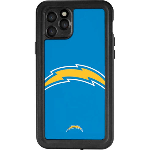 NFL Los Angeles Chargers Large Logo iPhone 11 Pro Waterproof Case