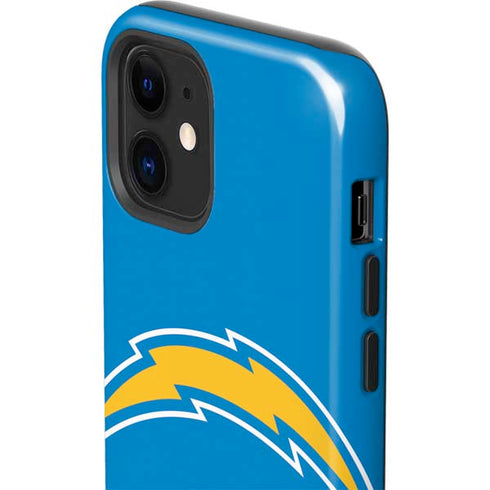 NFL Los Angeles Chargers Large Logo iPhone 12 Impact Case