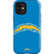 NFL Los Angeles Chargers Large Logo iPhone 12 Mini Impact Case