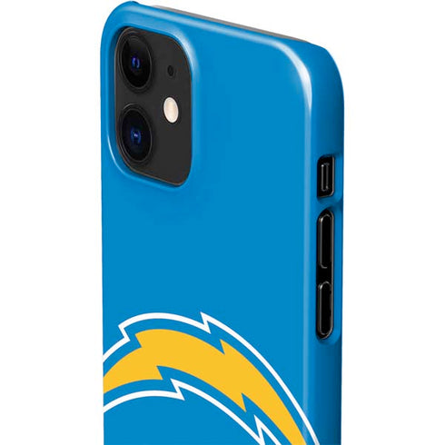 NFL Los Angeles Chargers Large Logo iPhone 12 Mini Lite Case