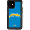 NFL Los Angeles Chargers Large Logo iPhone 12 Mini Waterproof Case