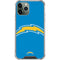 NFL Los Angeles Chargers Large Logo iPhone 12 Pro Clear Case