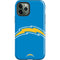 NFL Los Angeles Chargers Large Logo iPhone 12 Pro Impact Case