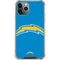 NFL Los Angeles Chargers Large Logo iPhone 12 Pro Max Clear Case
