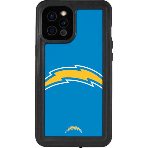 NFL Los Angeles Chargers Large Logo iPhone 12 Pro Max Waterproof Case