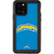 NFL Los Angeles Chargers Large Logo iPhone 12 Pro Waterproof Case