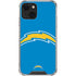 NFL Los Angeles Chargers Large Logo iPhone 13 Clear Case
