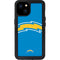 NFL Los Angeles Chargers Large Logo iPhone 15 Plus Waterproof Case