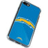 NFL Los Angeles Chargers Large Logo iPhone SE (2nd & 3rd Gen) Clear Case